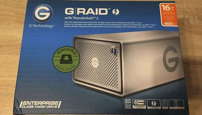 Ausprobiert: G-Raid Thunderbolt 3